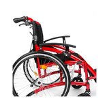 Silla de ruedas ligera con estructura de aluminio - Sólo 13,7 kg - Plegable