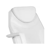 Sillón de belleza eléctrico con acolchado suave, color blanco, con 1 motor