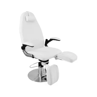 Sillón hidráulico para el cuidado de los pies Azzurro 713A blanco