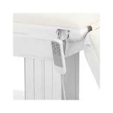 Sillón de tratamiento eléctrico ajustable Eclipse 3 blanco