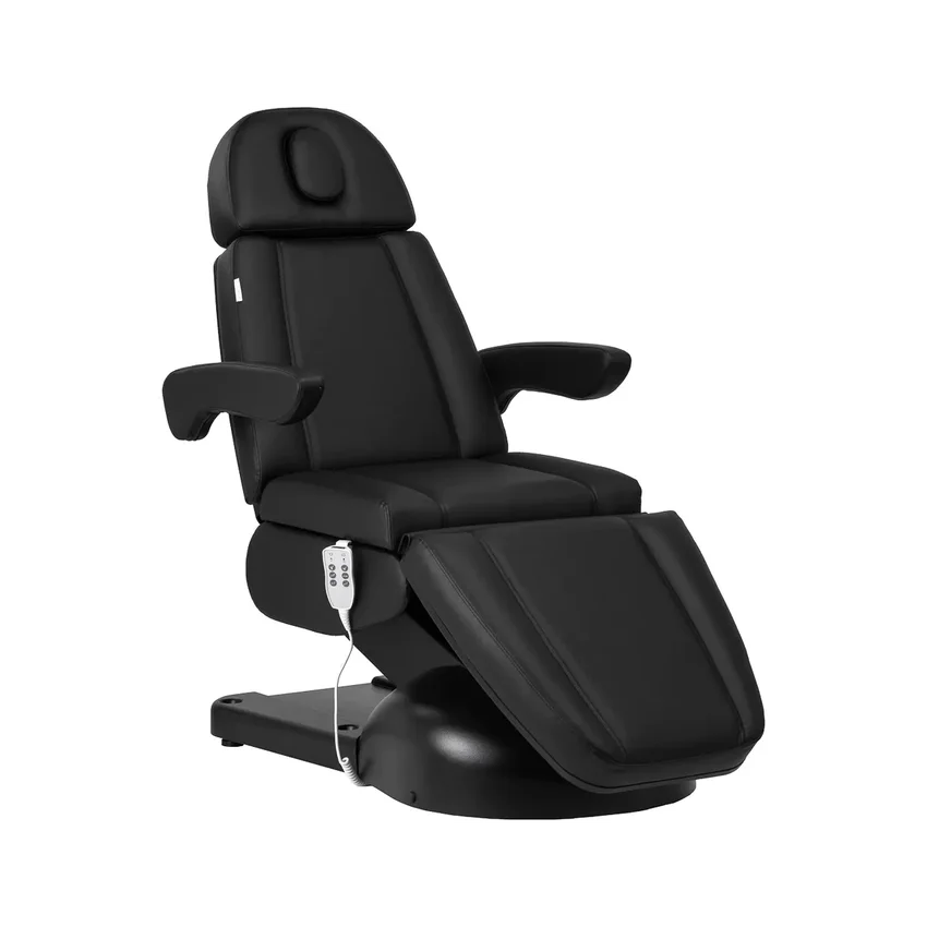 Sillón de belleza Azzurro Lux 3 motores Negro