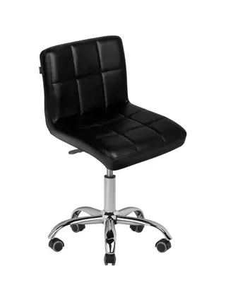Silla de clínica a-5299 con ruedas - Negra