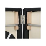 Camilla de masaje portátil exclusiva Estetic Black Comfy Base K515