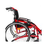 Silla de ruedas ligera con estructura de aluminio - Sólo 13,7 kg - Plegable