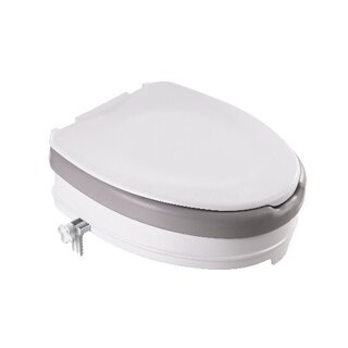 Cojín suave para asiento de inodoro elevado