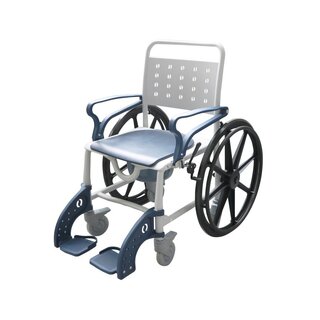 Silla de ruedas para ducha e inodoro 3 en 1 - SANI