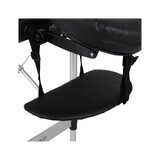 Camilla de masaje portátil Nina Comfy Base K515 Negra