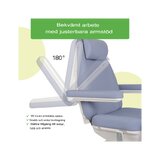 Sillón eléctrico para tratamientos cosméticos Elara PRO 4 - violeta