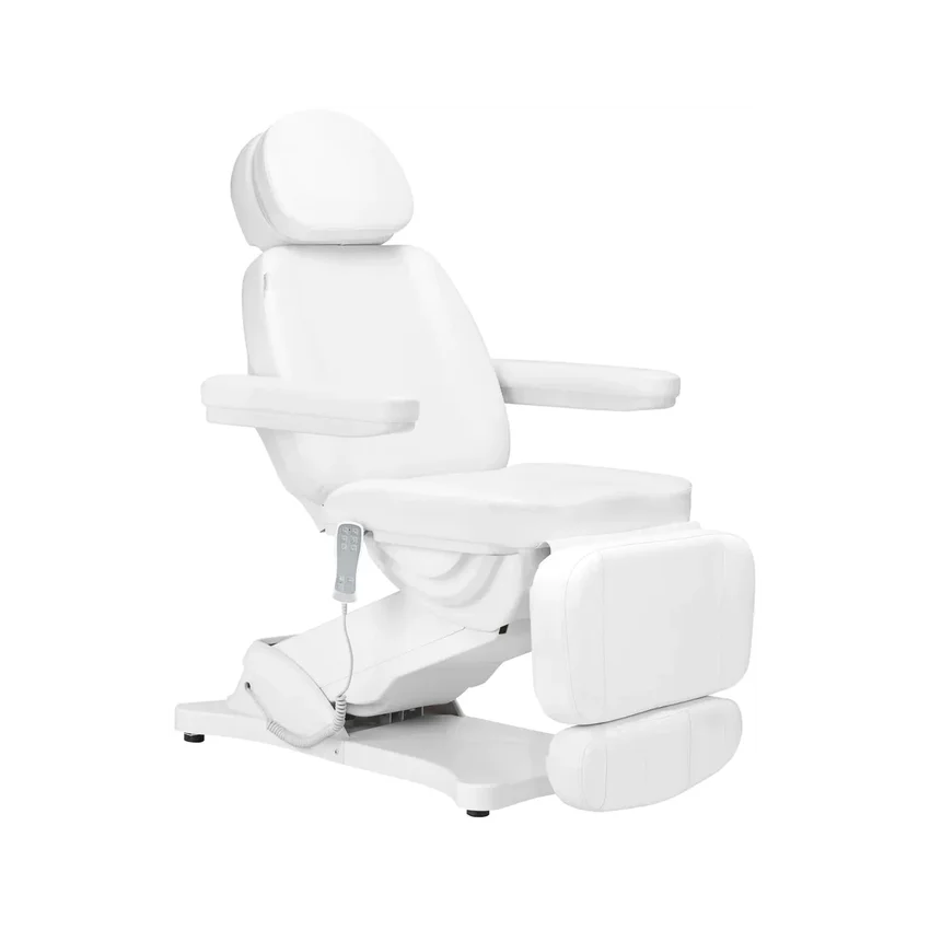 Sillón eléctrico SILLON CLASSIC – 3 motores con calefacción, blanco (2.ª edición)