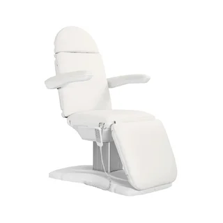 Sillón eléctrico de columna Eclipse, 4 motores, color blanco