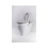 Cojín suave para asiento de inodoro elevado