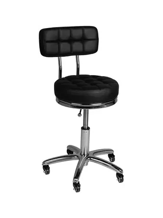 Taburete cosmético am-877 Negro