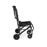 Transporte de silla de ruedas plegable con asa