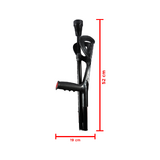 Muleta plegable de antebrazo - Compacta