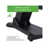 Sillón de tratamiento eléctrico - Selia PRO 4 - negro
