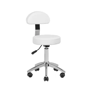 Taburete cosmético AM-304 blanco