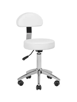 Taburete cosmético AM-304 blanco