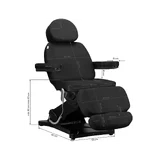 Sillón de tatuaje eléctrico SILLON CLASSIC 3 motores negro