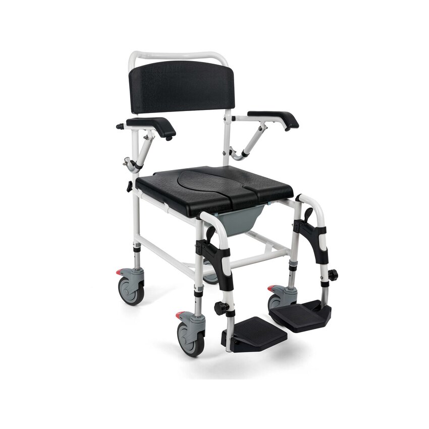 Silla de ruedas para ducha e inodoro 3 en 1 - MASTER