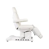 Sillón eléctrico calefactado Azzurro 708B 4 motores - blanco