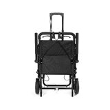 Transporte de silla de ruedas plegable con asa
