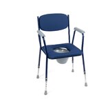 Asiento de inodoro tapizado Azul TIM