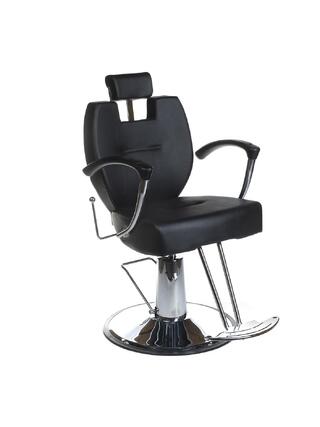 Silla de barbero negra HEKTOR BH-3208
