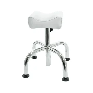 Reposapiernas – Altura entre 37 y 60 cm – AM-5012C Blanco