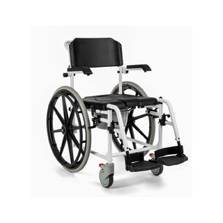 Silla de ruedas para ducha Silla de ducha e inodoro de aluminio