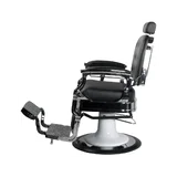 Silla de barbero Gabbiano Retro Ernesto - Negra