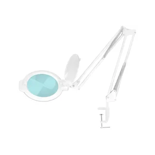 Lámpara de aumento LED Moonlight 8013/6" blanca para sobremesa