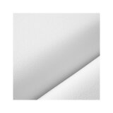 Camilla de masaje plegable Balance Lux de madera, 3 secciones, 190x70 cm, blanca.