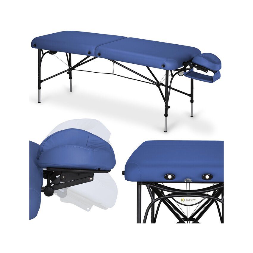 Camilla de masaje Smart Alu 70 Vinyl Flex K015 Azul