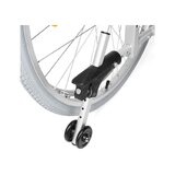 Silla de ruedas reclinable en aluminio