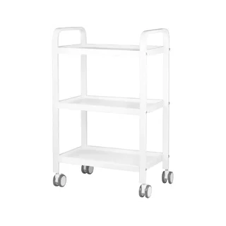Mesa de trabajo con ruedas carro con ruedas Hs09 blanco