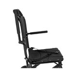 Transporte de silla de ruedas plegable con asa
