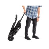 Transporte de silla de ruedas plegable con asa