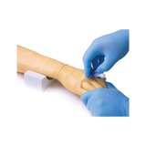 Modelo de brazo de inyección para inyección e infusión intravenosa.