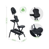 Sillón de masaje energético - negro
