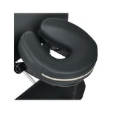 Camilla de masaje portátil exclusiva Estetic Black Comfy Base K515