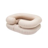 Bañera inflable para lavar el cabello con manguera de drenaje