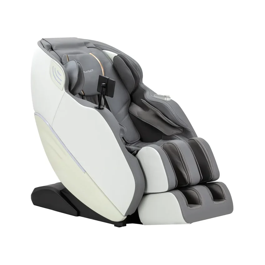 Sillón de masaje 3D Sakura Maximus 809 blanco gris