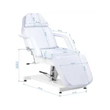 Sillón de tratamiento hidráulico 360 grados - v2 210 blanco frío