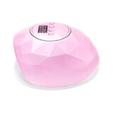 Lámpara LED UV brillante de 86 W, color rosa perla.