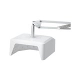 Lámpara UV LED Glow 112 con base metálica de 48 W para pedicura con soporte.