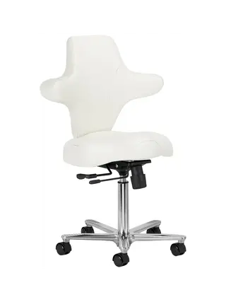 Silla de trabajo Azzurro Special 152 blanca tratamientos de belleza