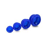 Copas de silicona para ventosaterapia, paquete de 4