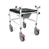 Silla de ruedas para ducha e inodoro 3 en 1 - MASTER