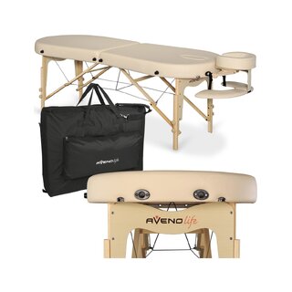 Banco de masaje Elza Soft Touch K607 Moco Beige