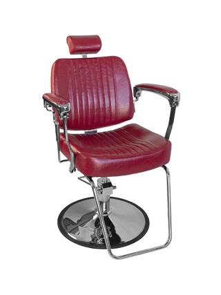 Björn - Silla de barbero roja